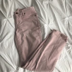 LOFT Modern Skinny Lilac/pink Pants